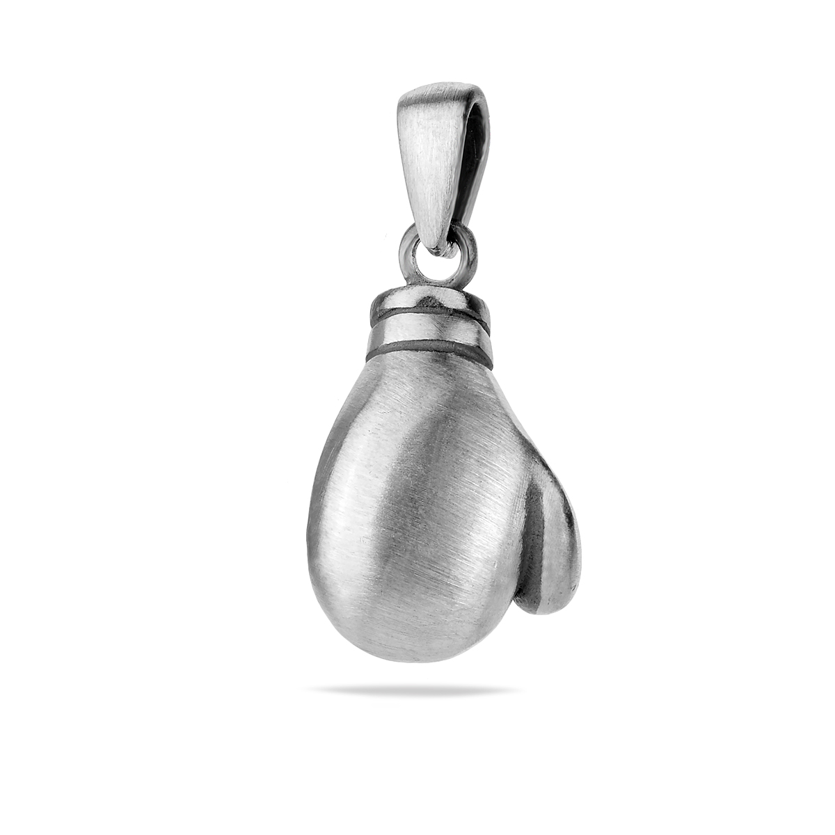 Boxing Glove Pendant Sterling Silver 925 Oxidised Necklace Jewellery "Champion"