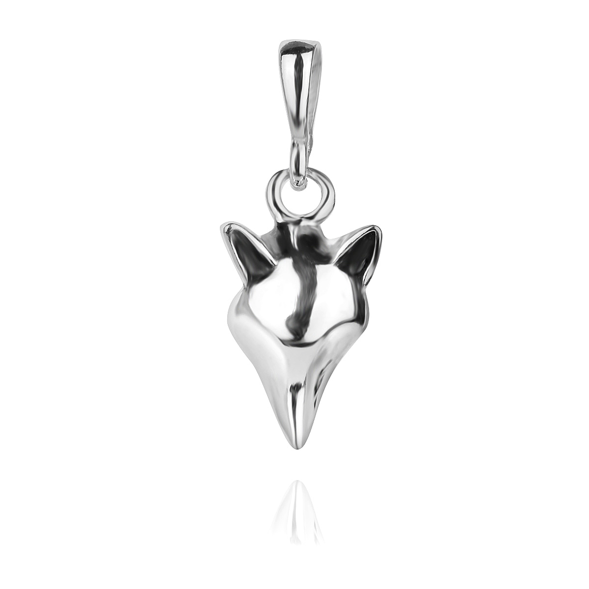 Fox Sterling Silver 925 Pendant Small Wild Animal Lovers Necklace Chain Charm Unisex Women Men Boys Girls Present Gift Jewelry