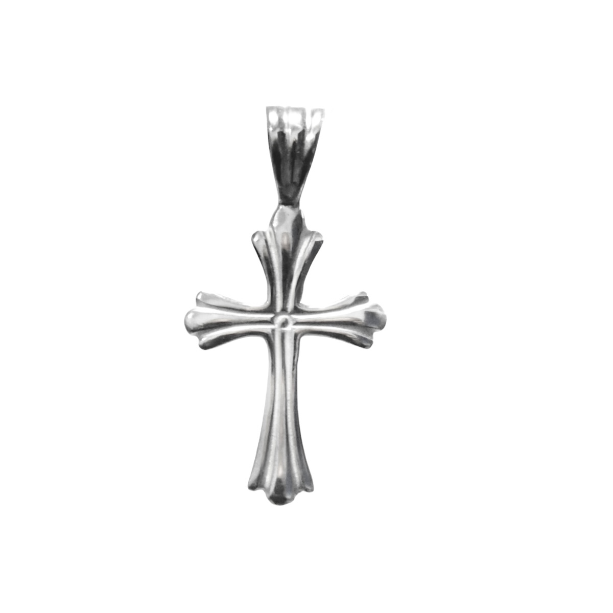 Cross Pendant Sterling Silver 925 Necklace Handmade Unisex Jewelry