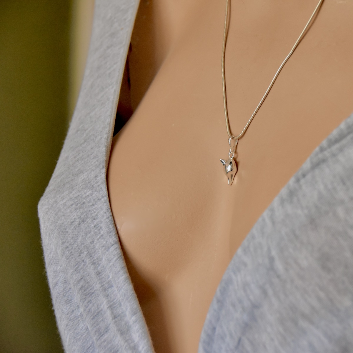 Fox Sterling Silver 925 Pendant Small Wild Animal Lovers Necklace Chain Charm Unisex Women Men Boys Girls Present Gift Jewelry - Image 5