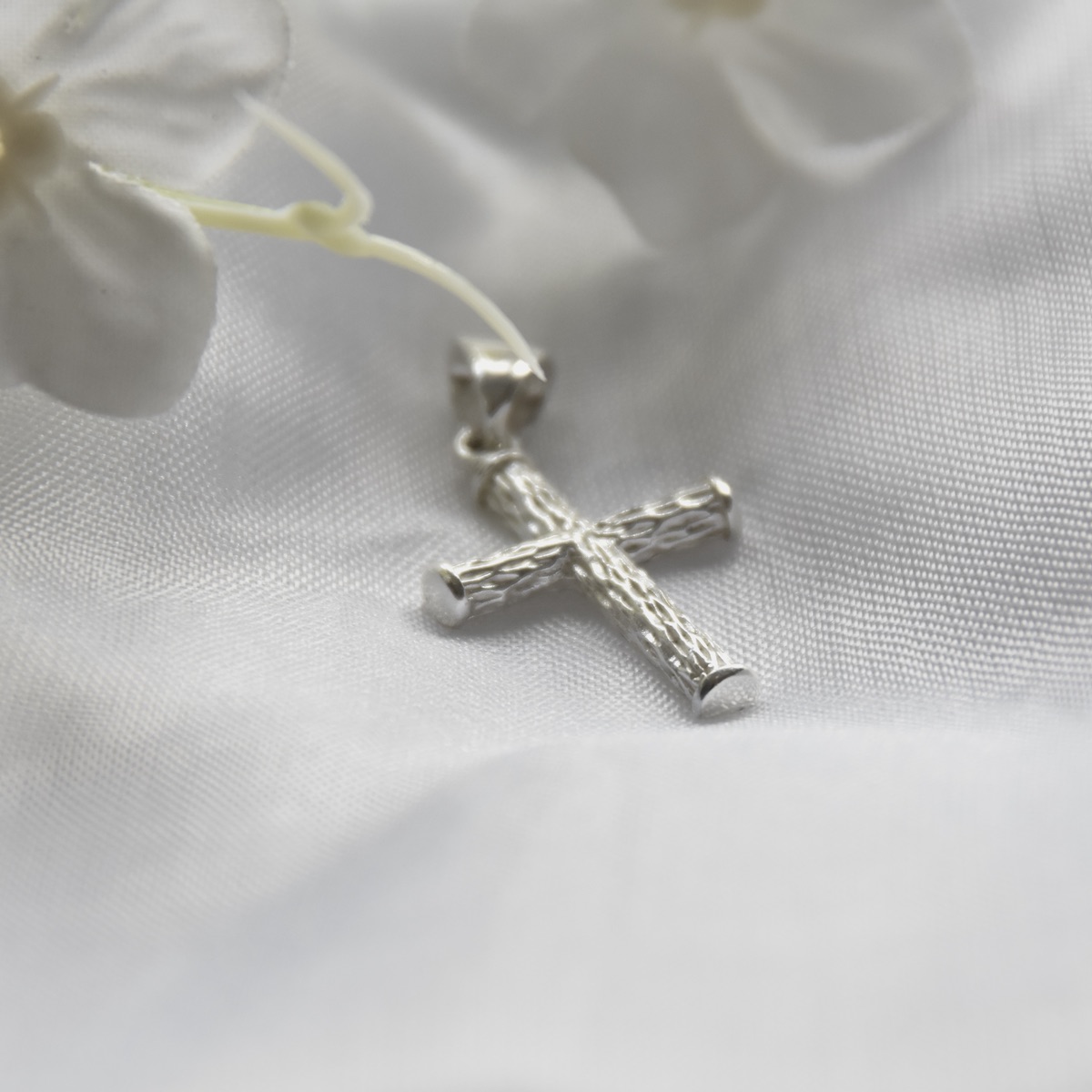 Cross Sterling Silver 925 Pendant Jewellery Unisex Religious Christening Baptism Unisex Gift - Image 2