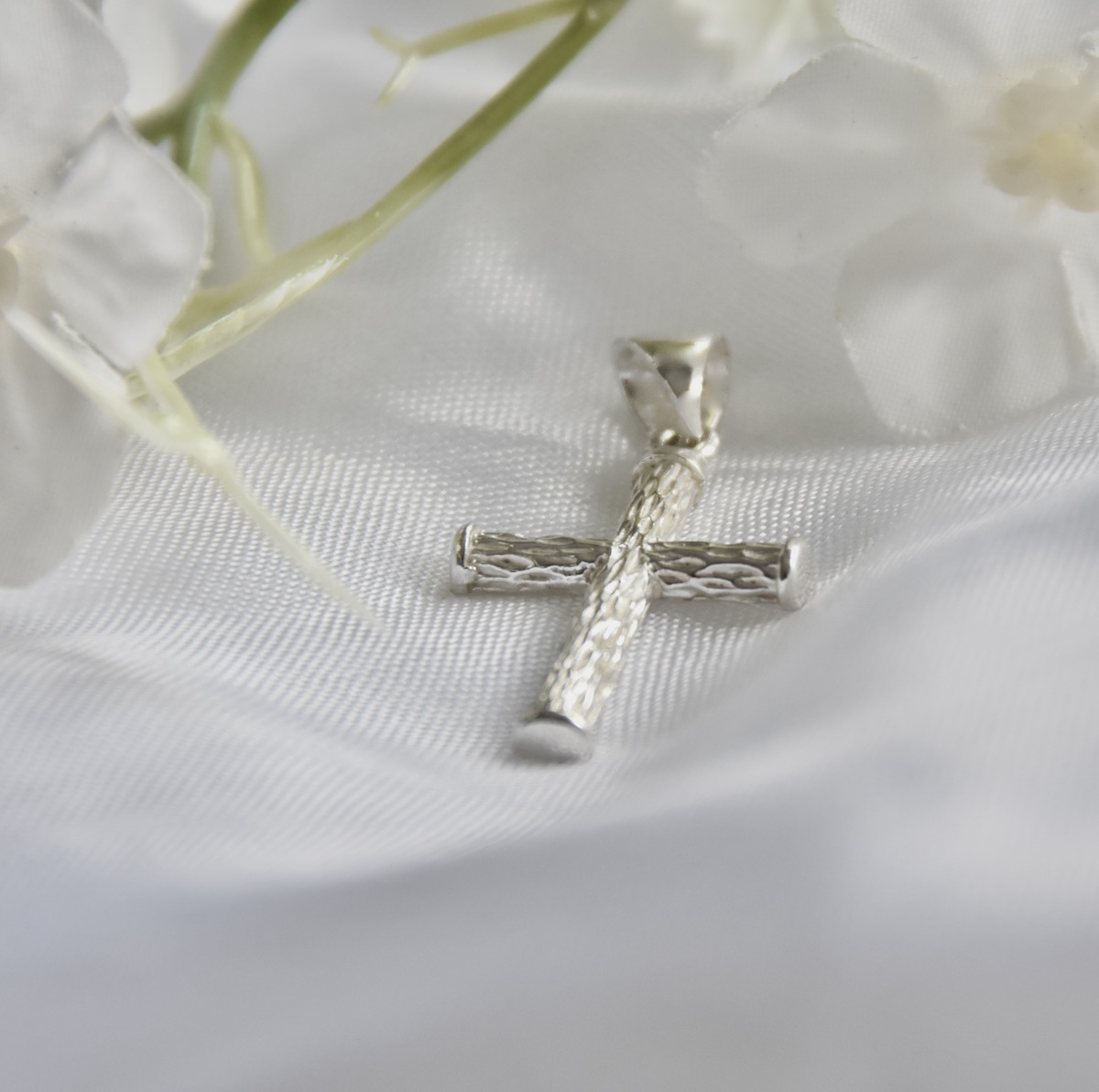 Cross Sterling Silver 925 Pendant Jewellery Unisex Religious Christening Baptism Unisex Gift - Image 3