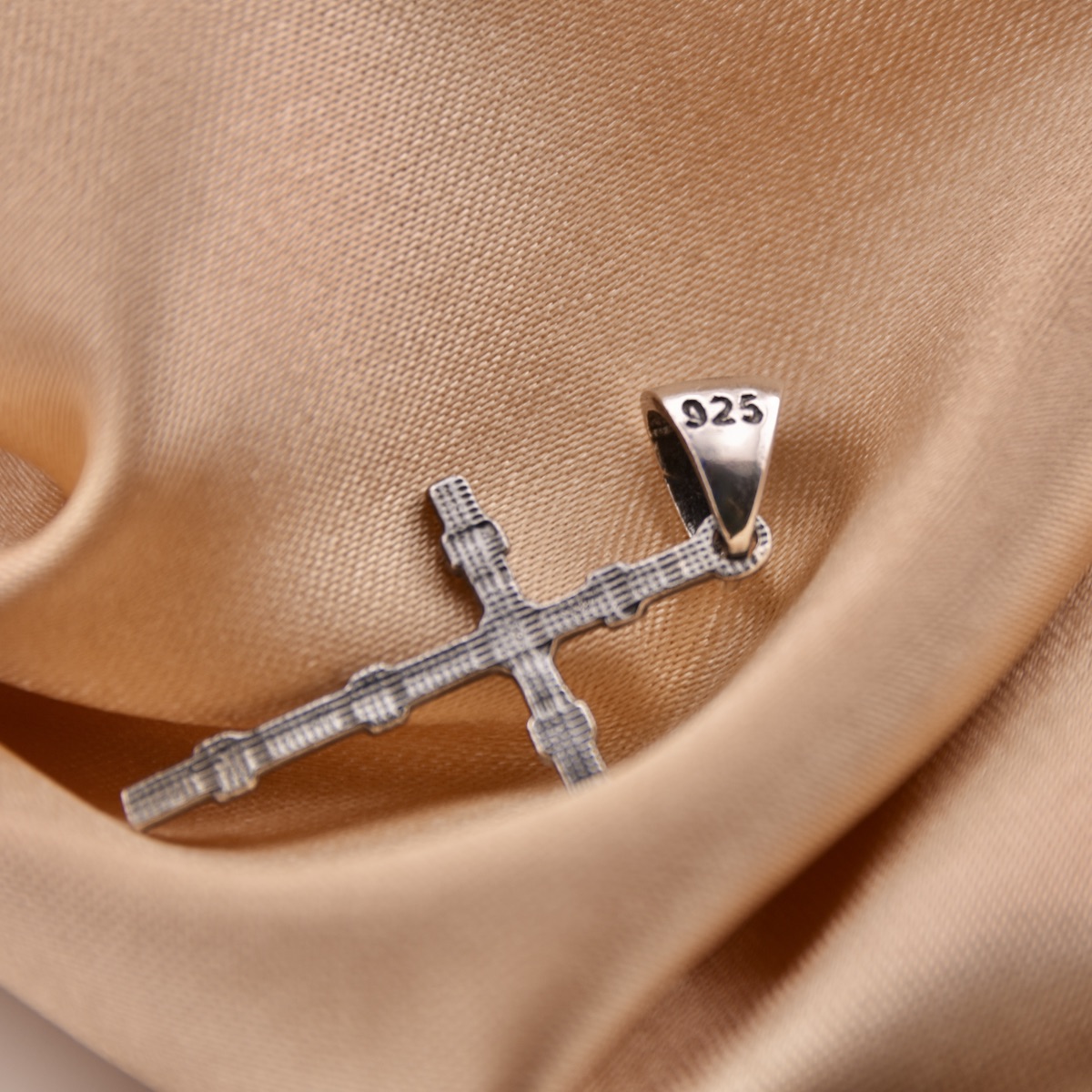 Cross Sterling Silver 925 Pendant Jewellery Religious Crucifix New Unisex Gift - Image 4