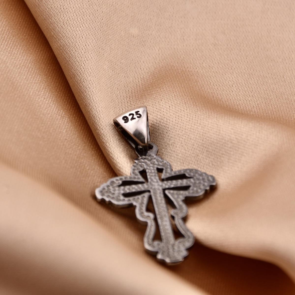 Cross Sterling Silver 925 Pendant Necklace Religious Charm Jewellery Crucifix Baptism Christening First Communion Unisex Gift Present - Image 4