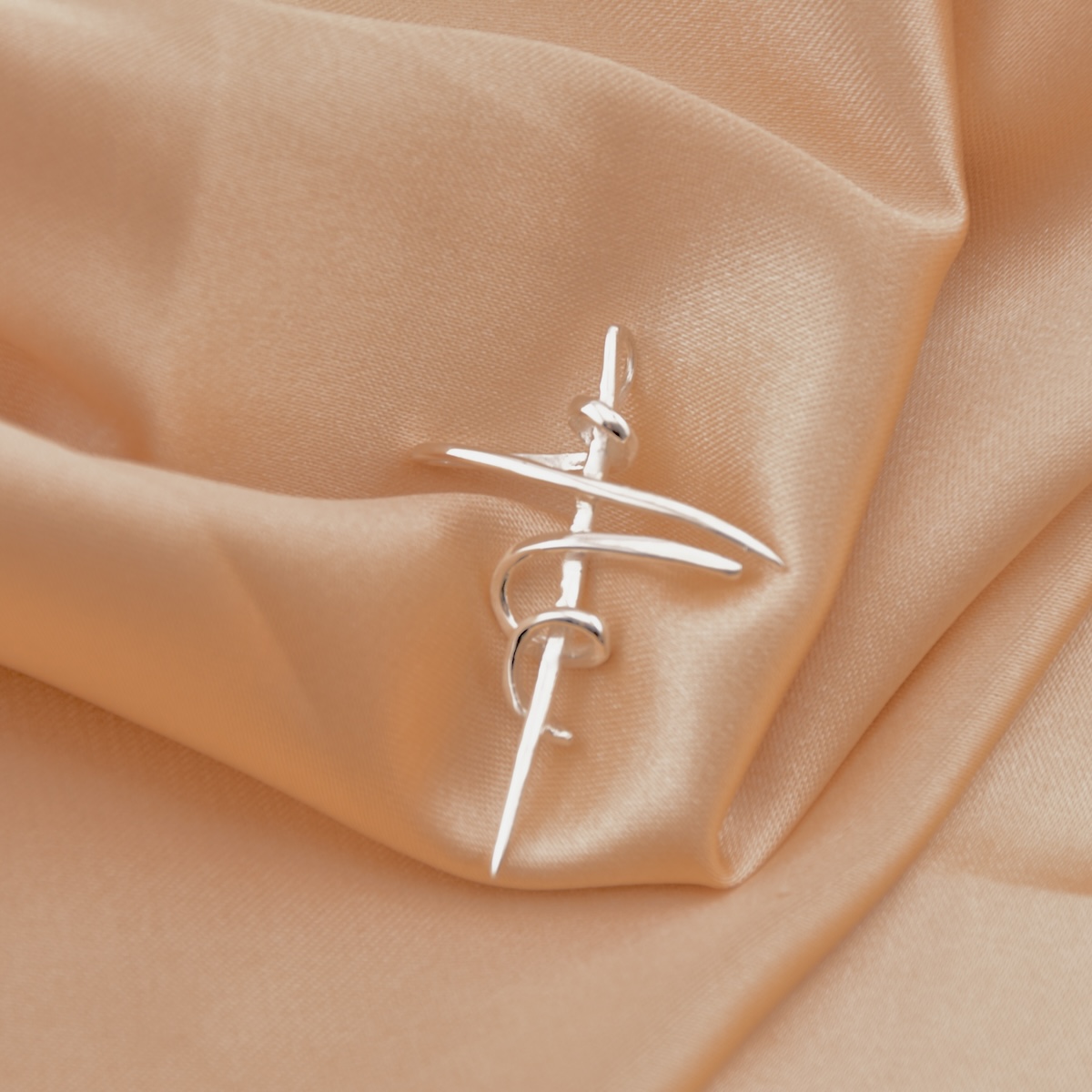 Modern Cross Pendant Sterling Silver 925 Necklace Chain Charm Crucifix Religious Baptism Communion Christening Modern Unisex Jewellery Gift - Image 2