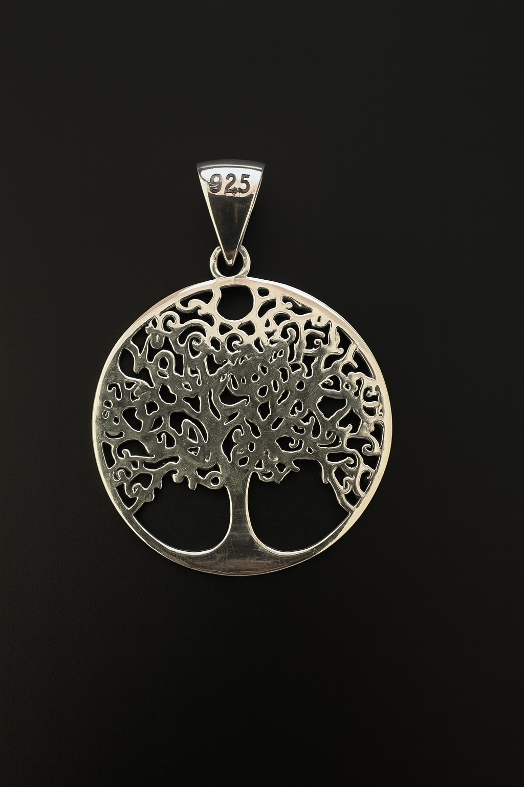 Tree of Life Sterling Silver 925 Pendant Large Necklace Charm Jewellery Women Girl Present Gift - Image 5