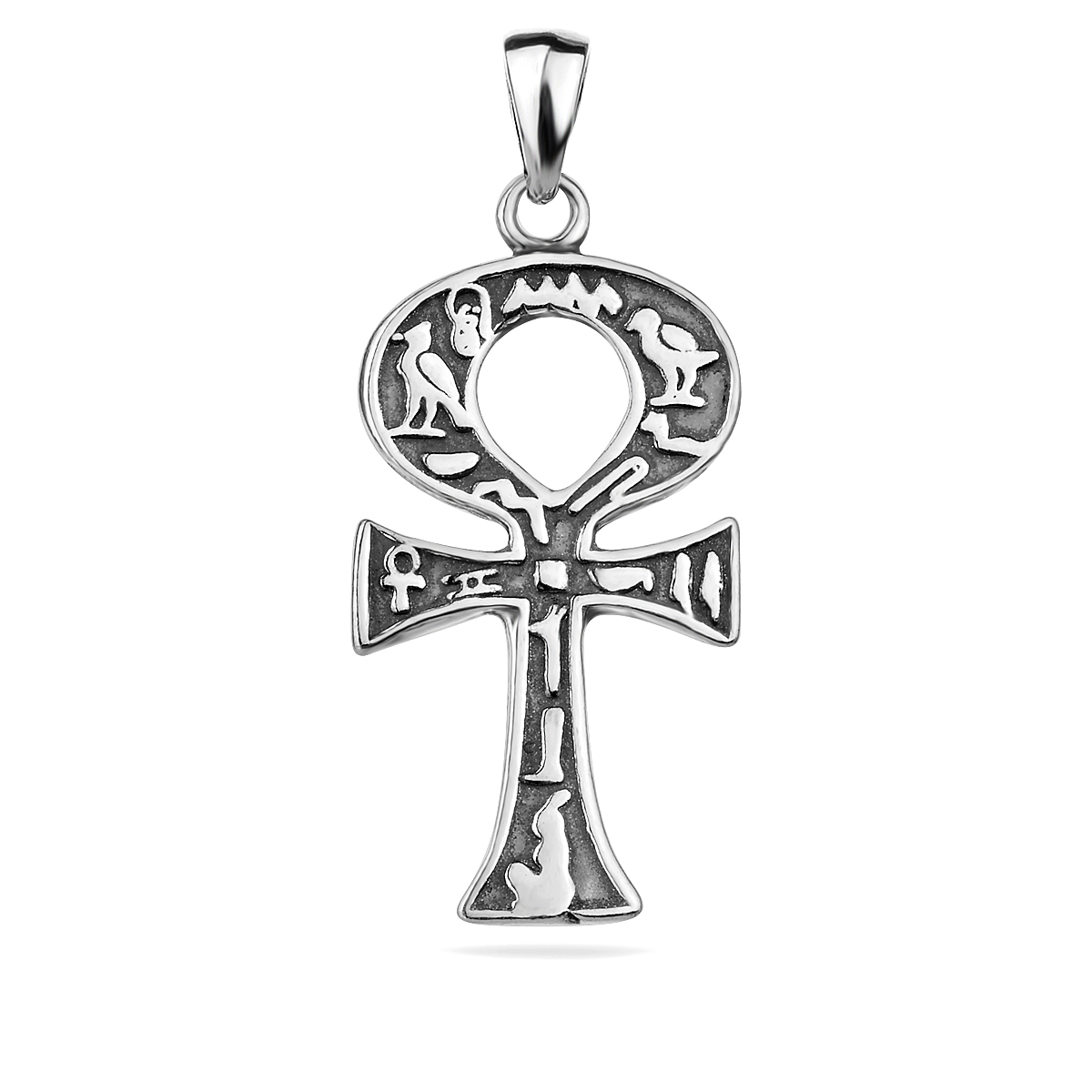 Ankh Key Pendant Sterling Silver 925 Symbol Cross Jewellery "Essence"