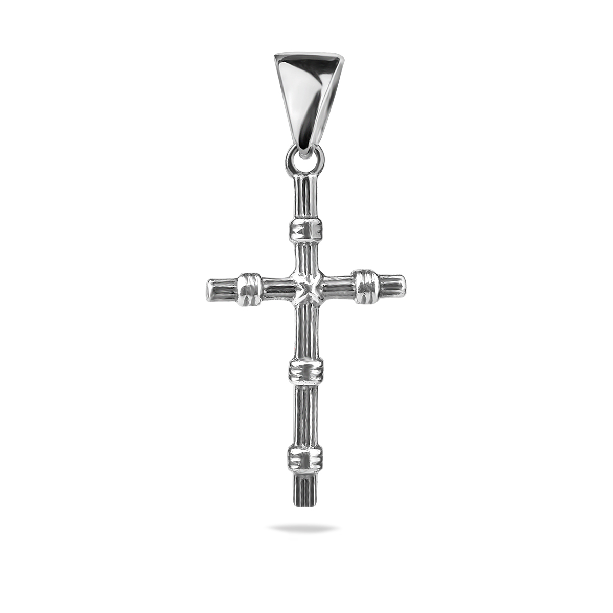 Cross Sterling Silver 925 Pendant Jewellery Religious Crucifix New Unisex Gift