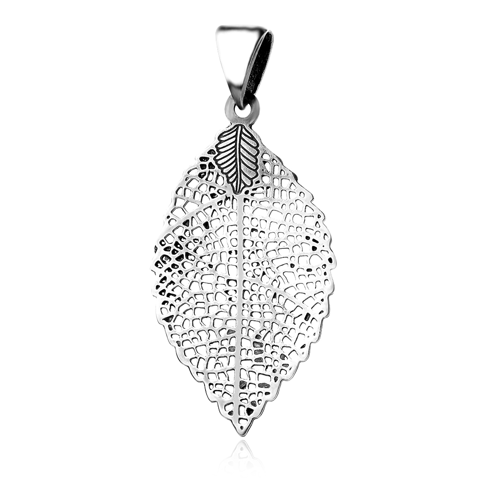 Sterling Silver 925 Tree Leaf Set Earrings Drop Dangle Pendant Necklace Jewellery Birthday Wedding Women Girl Gift Idea