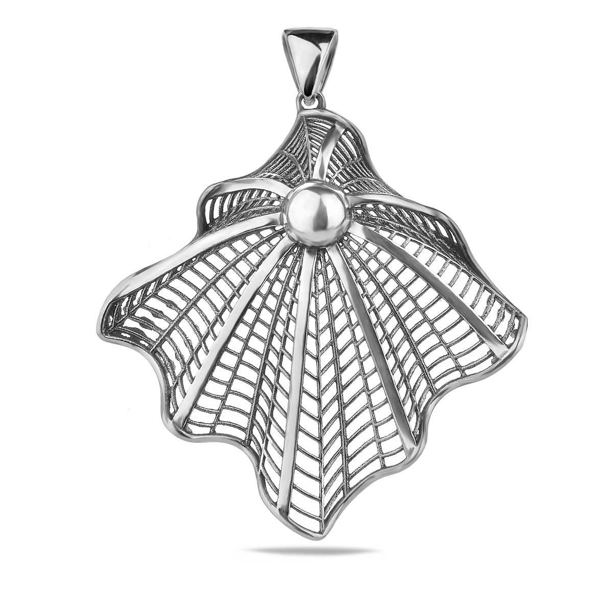 Spider Inspired Jewellery Pendant Sterling Silver 925 Large Pendant Necklace Charm Halloween Gift Idea