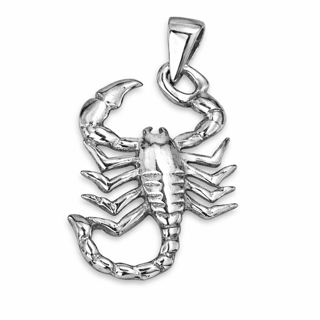 Sterling Silver 925 Scorpion Pendant “Scorpio”