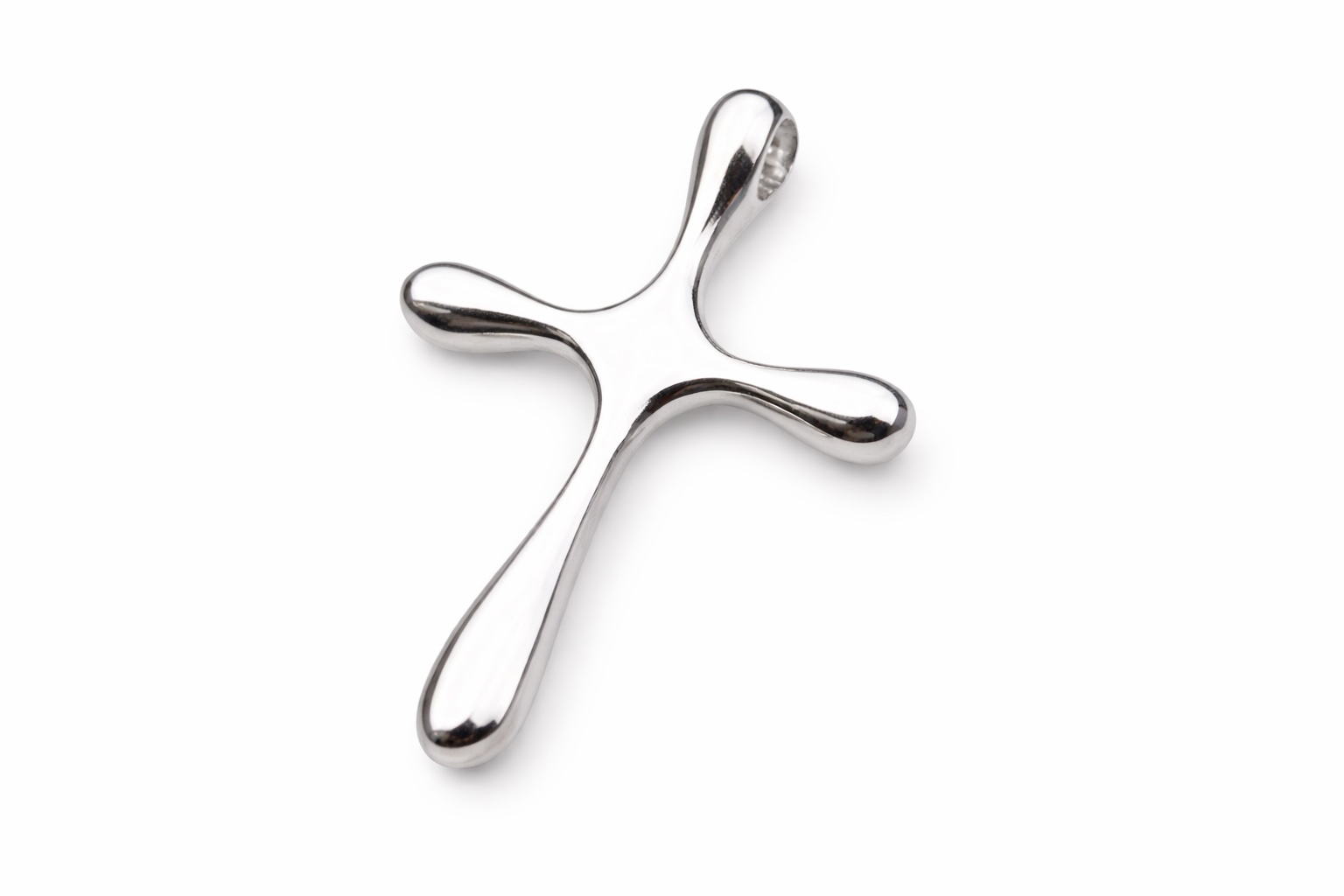 Sterling Silver 925 Cross Pendant "Pure Lines"